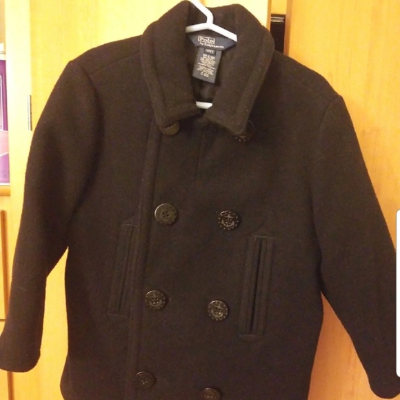RALPH LAUREN POLO PEACOAT - Picture 3 of 4